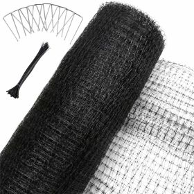 7.5ft*65ft Plastic Deer Netting Offers High-strength Protection Against Deer Intrusion, Suitable For Yards, Farmlands, And Gardens. (Option: 75ft65ft)